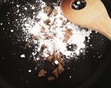 カレーリメイクチーズたっぷり黒焼きカレー作り方2写真