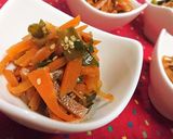 レンチンで楽ちん!高野豆腐とがんもの煮物作り方11写真