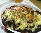 カレーリメイクチーズたっぷり黒焼きカレー作り方8写真