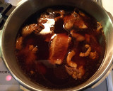 赤味噌とにんにくのとろとろ牛すじ鍋作り方4写真