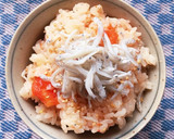 丸ごとトマトとしらすの和風炊き込みご飯作り方5写真