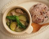 甘酒でつくるグリーンカレー作り方6写真