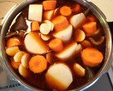 赤味噌とにんにくのとろとろ牛すじ鍋作り方5写真
