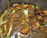 赤味噌とにんにくのとろとろ牛すじ鍋作り方6写真