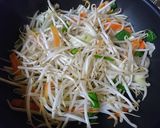 ポンの簡単野菜炒め作り方1写真