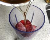 美味しい 自家製 かき氷 苺シロップ作り方3写真
