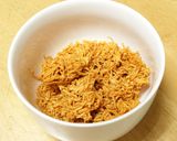 チキンラーメン1/2袋で！主婦の昼ごはん作り方1写真