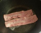 簡単★天かすと葱のベーコン巻きおにぎり作り方1写真
