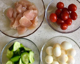 鶏と夏の野菜の中華風作り方2写真