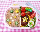 海老フライとペンギンのデコお弁当作り方6写真
