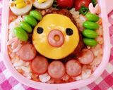 海老フライとペンギンのデコお弁当作り方11写真
