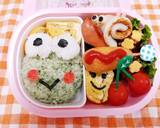 海老フライとペンギンのデコお弁当作り方12写真