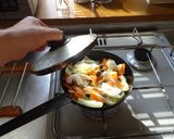 最速の冷凍の牛バラ野菜炒め作り方13写真