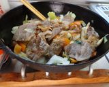 最速の冷凍の牛バラ野菜炒め作り方20写真