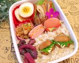 ７月１４日　ミニバーガー弁当作り方4写真