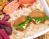 ７月１４日　ミニバーガー弁当作り方9写真