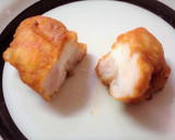 たれが旨い鶏から揚げで簡単天むす作り方1写真