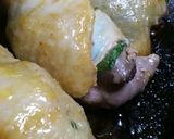 ◆鶏レバーの鳥皮包み焼焼き◆作り方4写真