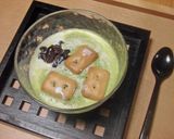 簡単♪乾パンで抹茶しるこ+ドリンク2種作り方1写真