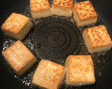 揚げ焼きするだけ！豆腐で簡単自家製厚揚げ作り方3写真