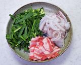 チヂミ粉　小麦粉と片栗粉の割合　水の量作り方3写真