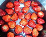 即席　自家製苺ソース　作り方1写真