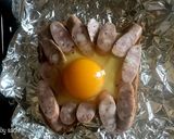 ソーセージエッグチーズトースト作り方2写真