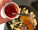 豚肉と茄子のケチャップ炒め作り方7写真