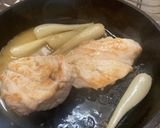 カジキとエシャロットのバター焼き作り方3写真