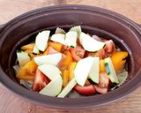 レンジで！トマトのスープ夏パスタ作り方4写真