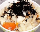 とり肉とヒラタケの炊き込みご飯作り方6写真