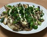 豚バラとキノコの炒め物作り方5写真