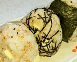 夏休みのお昼ご飯に♪チーズおかかおにぎり作り方5写真
