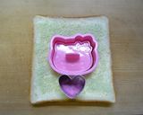 クッキー型でホワイトデーのモーニングパン作り方6写真