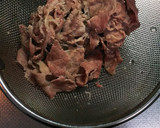 牛肉と玉ねぎとしらたきの煮物(牛丼)作り方3写真
