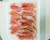 手羽中の唐揚げ (揚げ焼き)作り方1写真