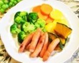 何でも野菜ありの肉入り痩せる温野菜サラダ作り方9写真