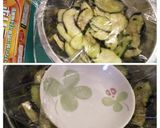 ぱぱっと胡瓜＆ナス漬物ふんわりわさび風味作り方5写真