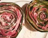 ズッキーニと豚バラで!くるくるステーキ作り方3写真