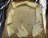 ハムチーズのりトースト作り方1写真