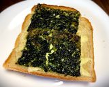ハムチーズのりトースト作り方4写真