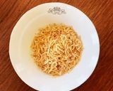 混ぜるだけ☆鮭フレークと水菜のパスタ作り方2写真