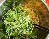 混ぜるだけ☆鮭フレークと水菜のパスタ作り方5写真