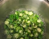 ネバネバ最大オクラとおかわかめのおひたし作り方4写真