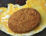 お一人様のコロッケオムレツ作り方3写真