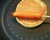 ☆発想転換☆【ホットケーキドッグ】作り方3写真