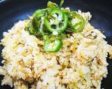 簡単明太高菜ピリ辛ジャコチャーハン作り方4写真