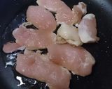 ズッキーニと大葉と鶏肉の梅パスタ♪作り方4写真