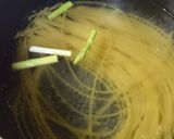 ズッキーニと大葉と鶏肉の梅パスタ♪作り方3写真