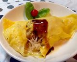 李錦記オイスターソース風味・野菜オムレツ作り方7写真